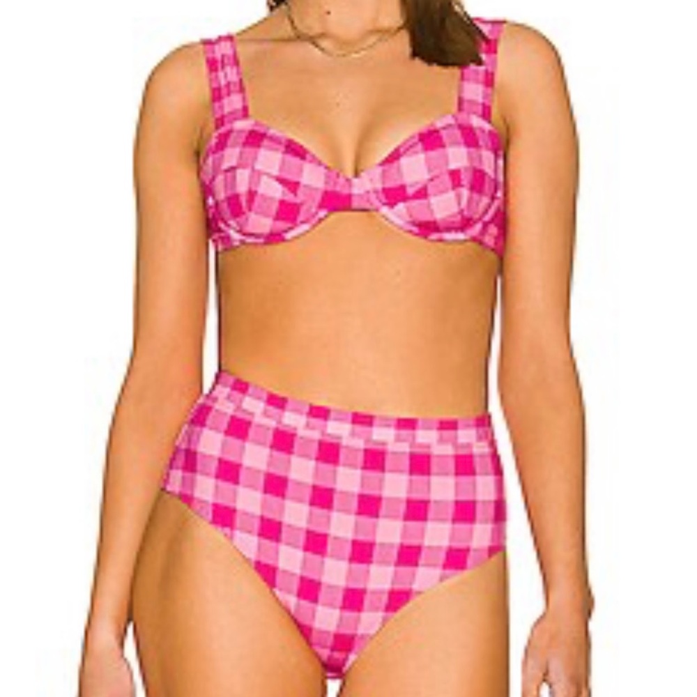 Solid & Striped Lilo Bikini Top and Bottom in, Size M